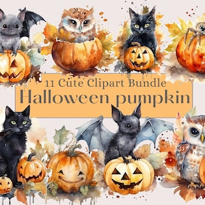 Black cat and pumpkin design PNG for printing, Cute Halloween pumpkin PNG for kids not too spooky halloween cat png children