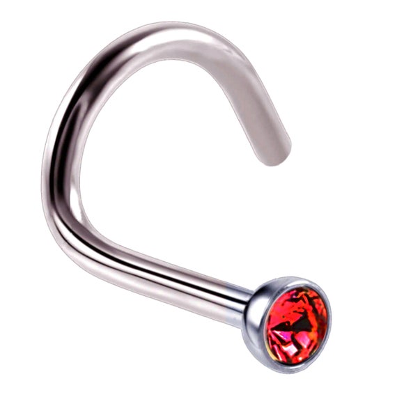 Curved sale nose studs
