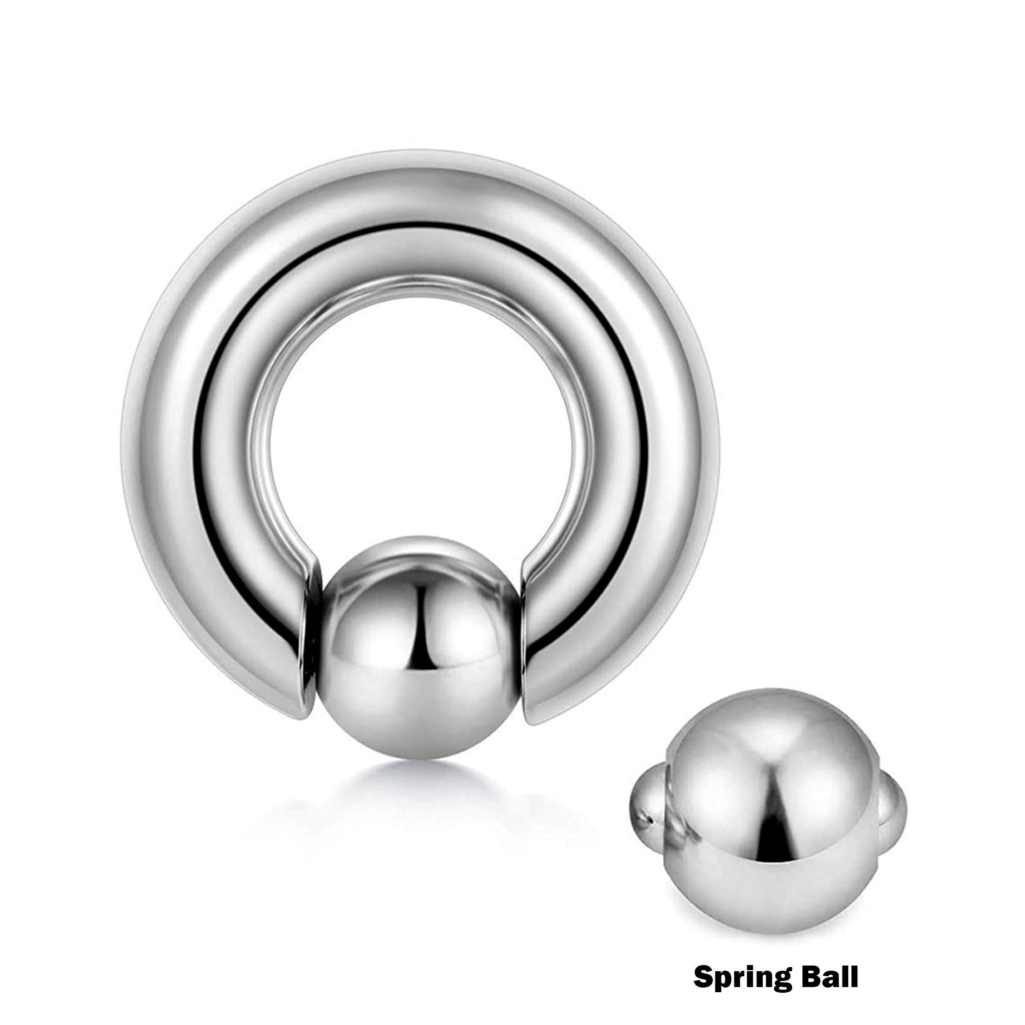 Prinz Albert Piercing Captive Bead Ring Piercings für Etsy.de