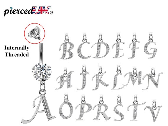 Belly ring initials deals