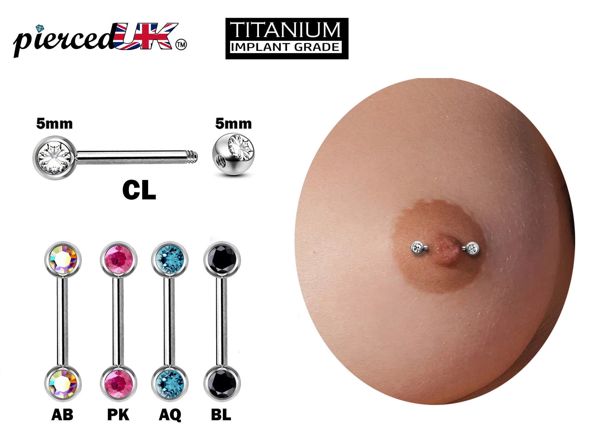 16g nipple sales rings