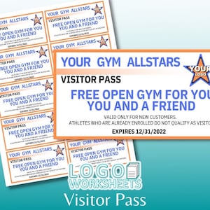 Visitor Pass Template