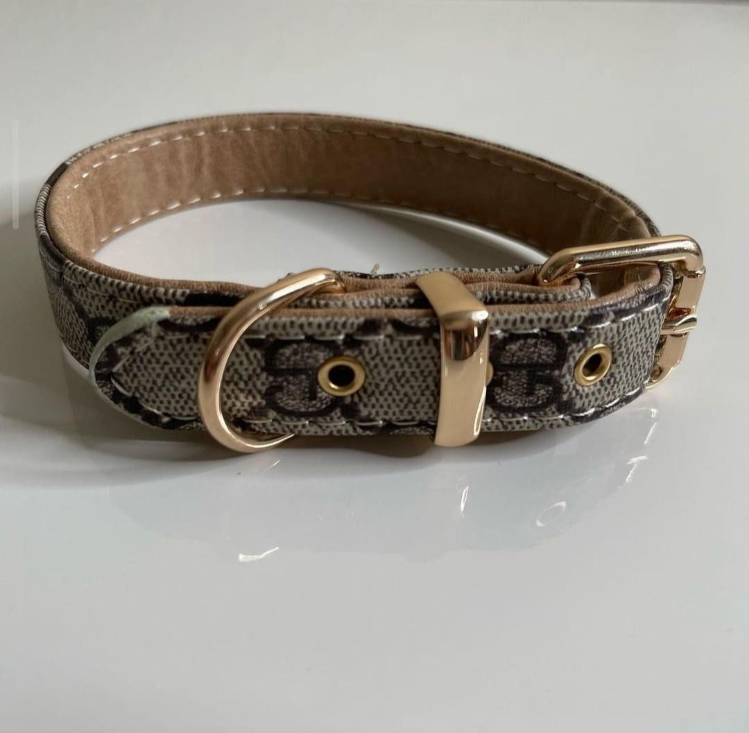 Brown Chewy V Inspired Dog Harness and Leash Set