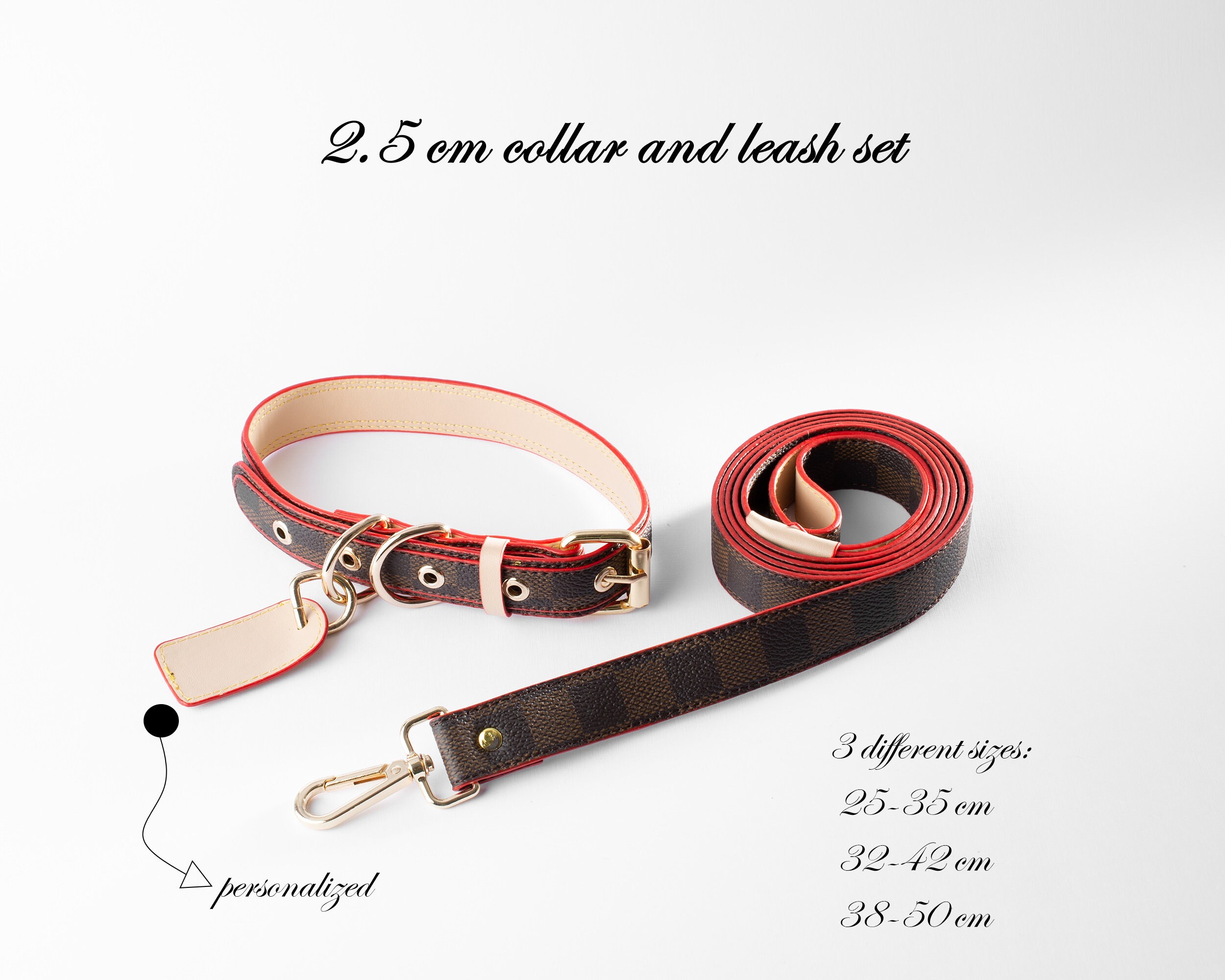 Ordelijk Eigenlijk Hiel Gucci dog collar and leash - Etsy België