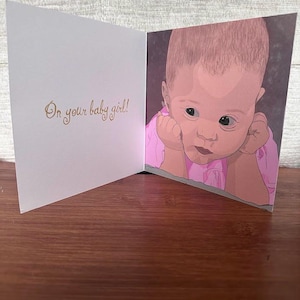Félicitations pour votre carte de bébé