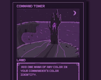 Magic The Gathering Command Tower Proxy Card