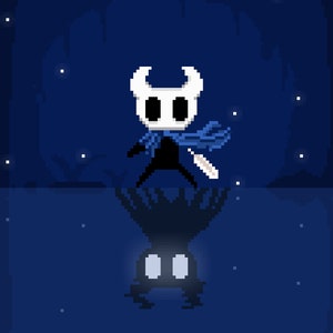 Hollow Knight 11x14 Pixel Art Print