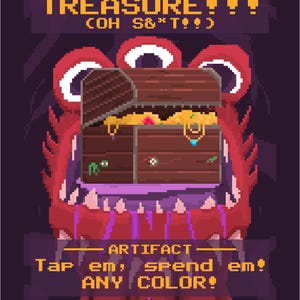 Magic the Gathering &quot;Monster&quot; Treasure Token