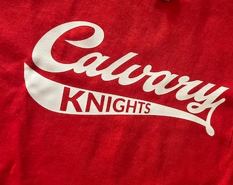 Calvary School Spirit Shirt Baseball Style