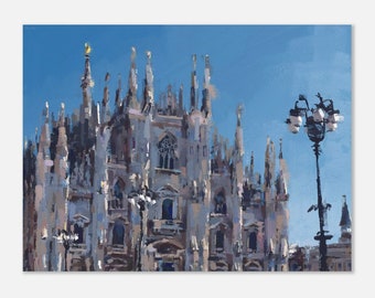 Sky on the Milan Cathedral