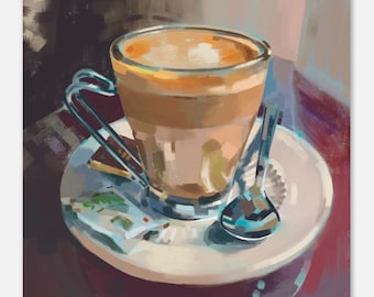 Coffee and cappuccino