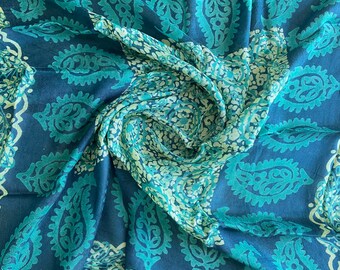 Silk Scarf - scarf for mother&#39;s day - Woman Soft Silk Scarf - Scarf Women- Handmade Silk Scarf - Square Scarf , Vintage Scarf, Silk Headband