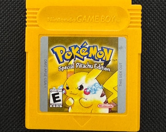 ポケモン イエローバージョン スペシャルピカチュウエディション ニンテンドーゲームボーイ用 - 正規品