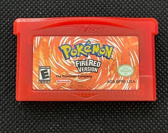Pokemon Fire Red for Nintendo Gameboy Advance - Authentic