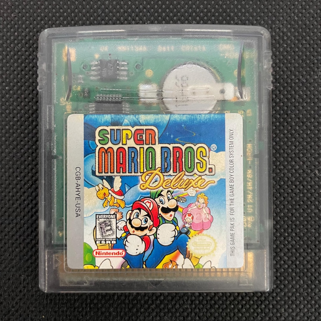 Gameboy Color Smb Deluxe Buy Super Mario Bros Deluxe For Nintendo