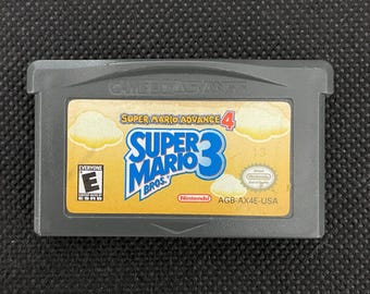 Super Mario Advance 4 - Super Mario Bros 3 for Gameboy Advance