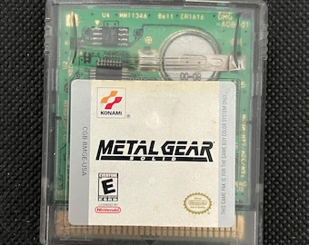 Metal Gear Solid for Nintendo Gameboy Color - Authentic