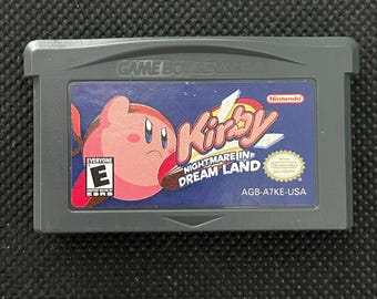 Kirby Nightmare in Dream Land for Nintendo Gameboy Advance
