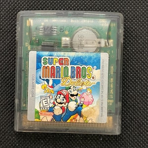 Super mario bros deluxe gameboy color - Etsy 日本
