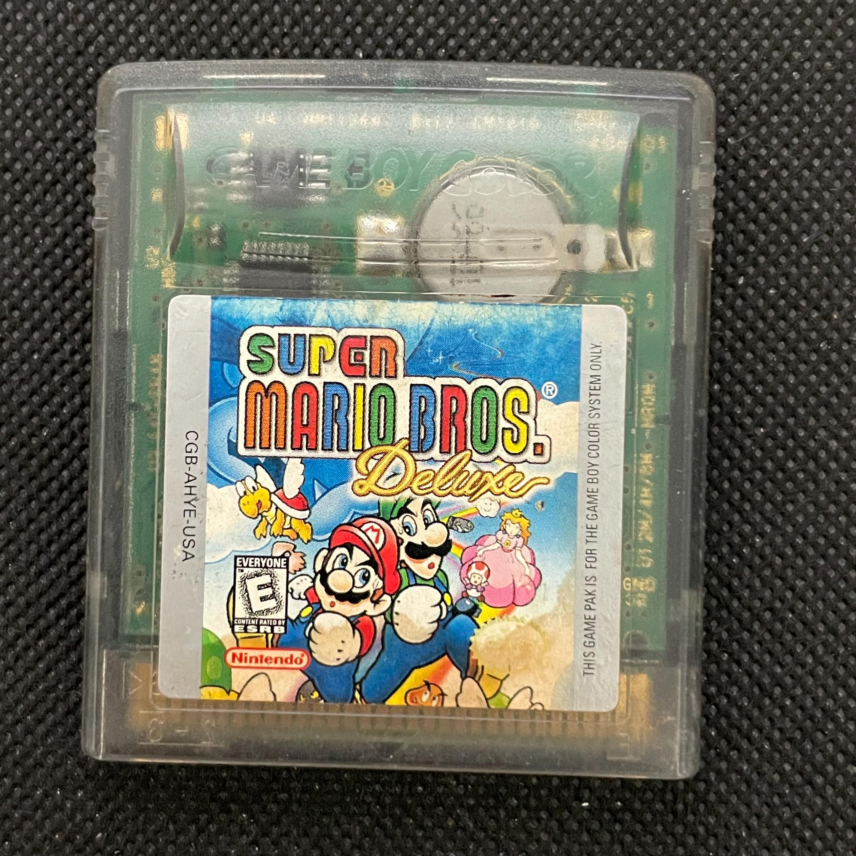 Super mario bros deluxe gameboy color - Etsy 日本
