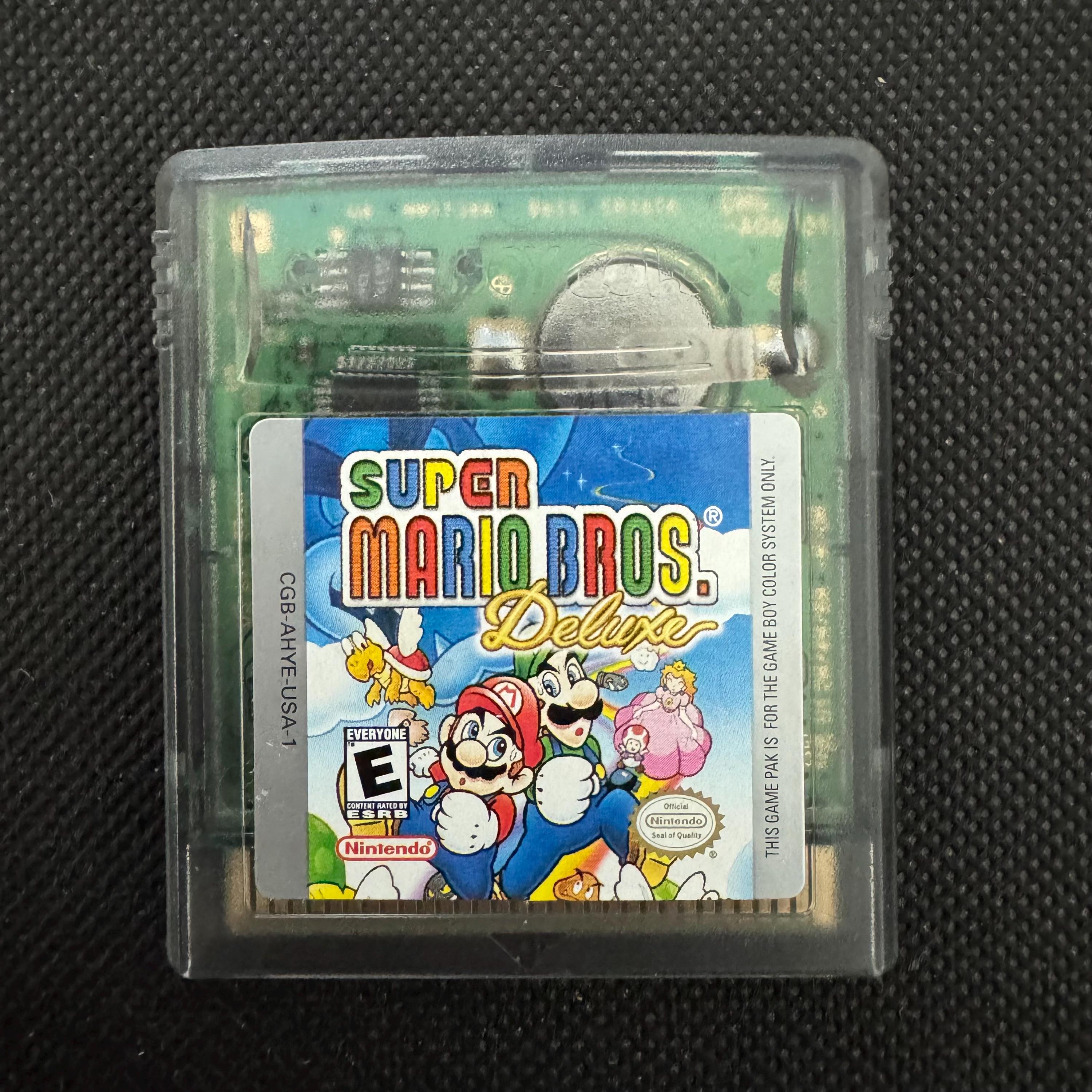 Super mario bros deluxe gameboy color - Etsy 日本