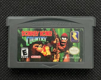 任天堂 ドンキーコング カントリー ゲームボーイアドバンス GBA ビデオ