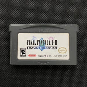Final Fantasy I & II Dawn Of Souls for Gameboy Advance