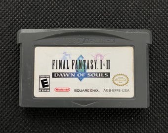 Final Fantasy I & II Dawn Of Souls for Gameboy Advance