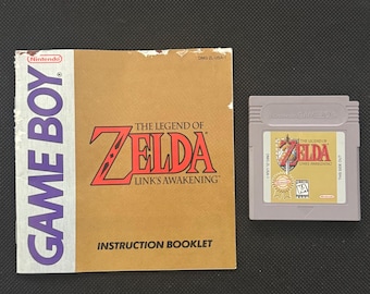 ゼルダの伝説 夢をみる島（ニンテンドーゲームボーイ版）＋取扱説明書