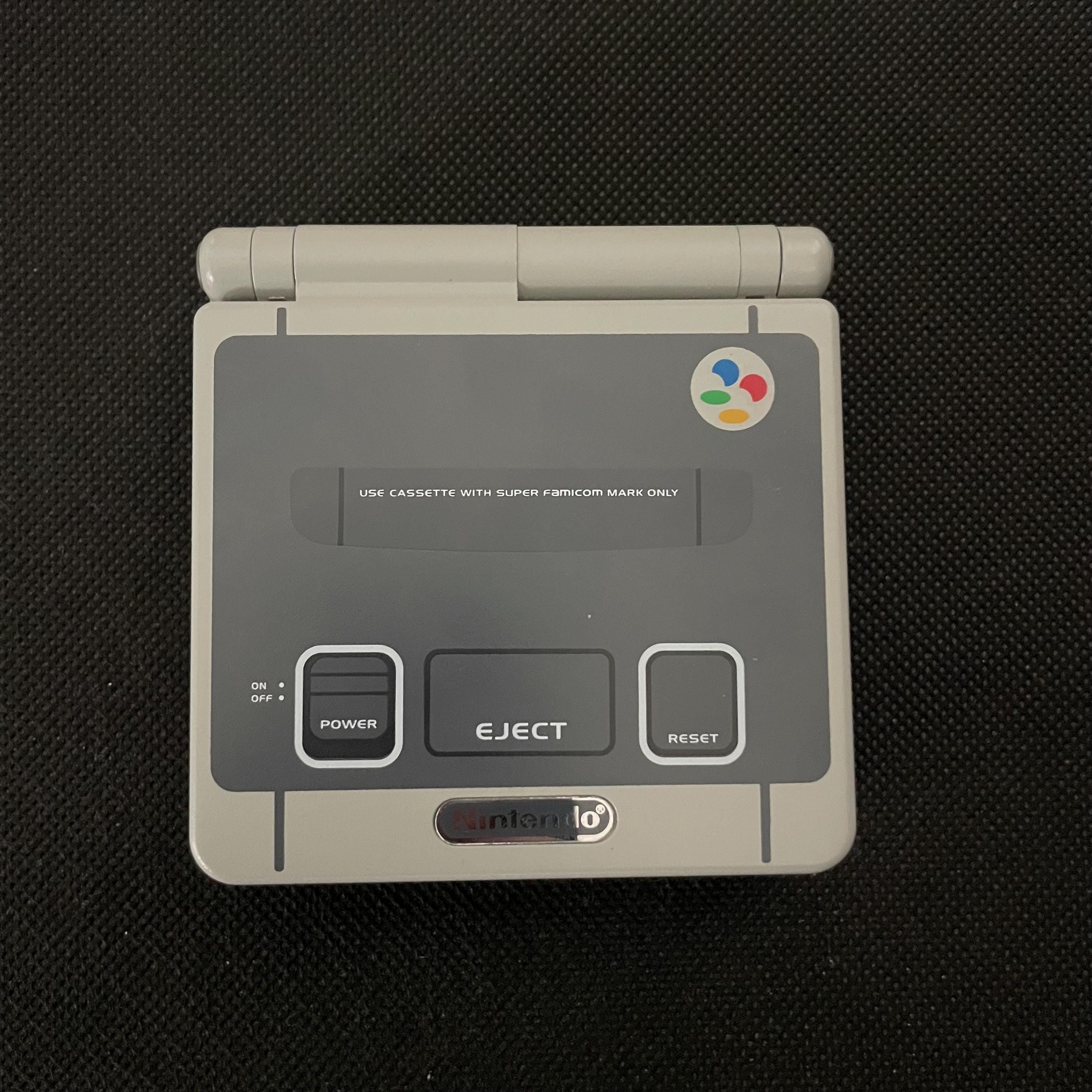ゲームボーイアドバンスSP スーパーファミコンカラー 充電器付き