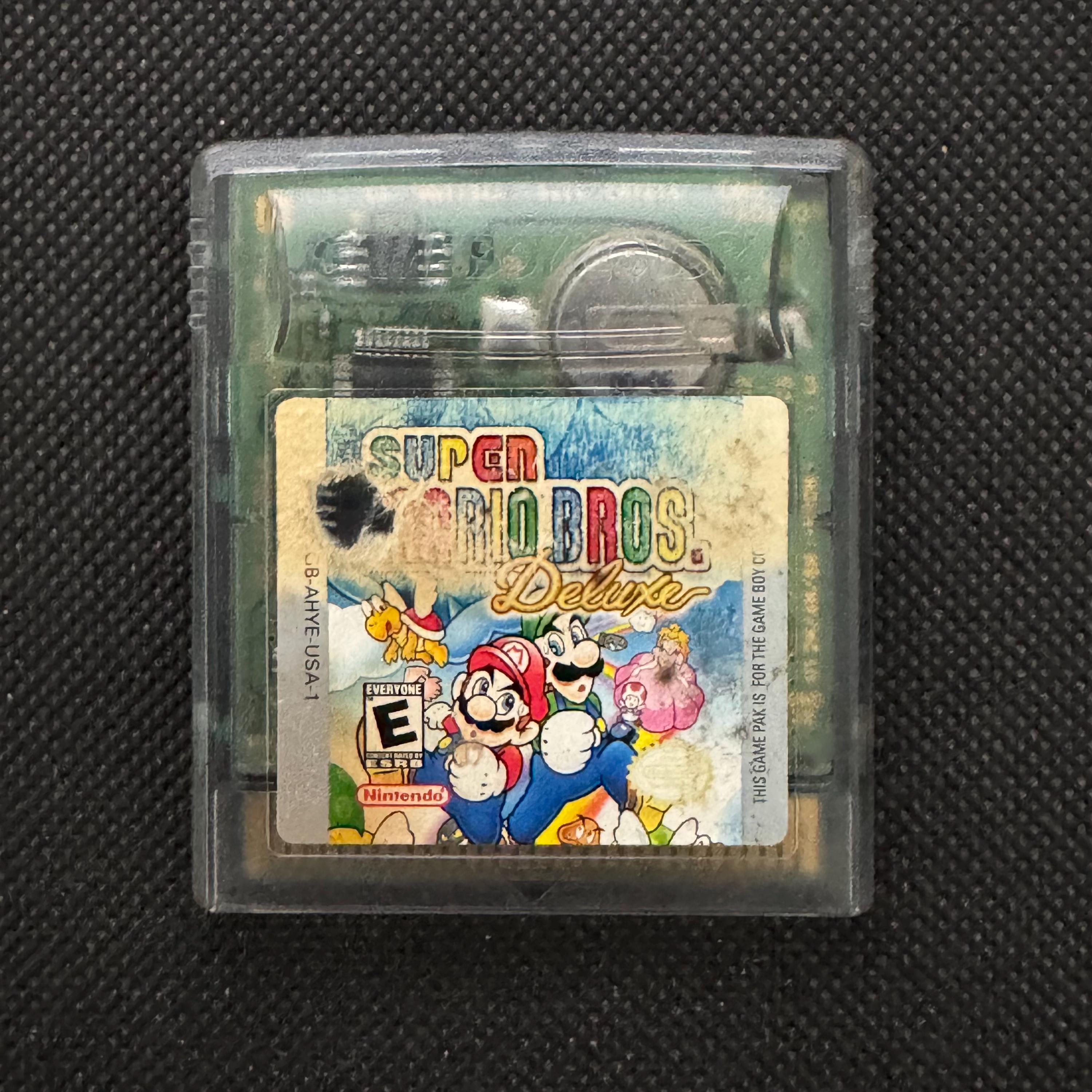 Super mario bros deluxe gameboy color - Etsy 日本