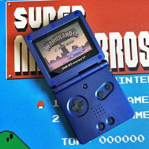任天堂 ゲームボーイアドバンス SP コバルトブルー AGS-001 再生