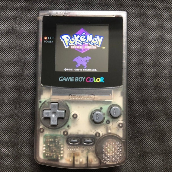 ゲームボーイカラー クリアブラック IPS V2バックライトスクリーン搭載