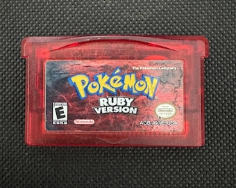 任天堂ゲームボーイアドバンス用ポケモン ルビー - 正規品 - 新品電池