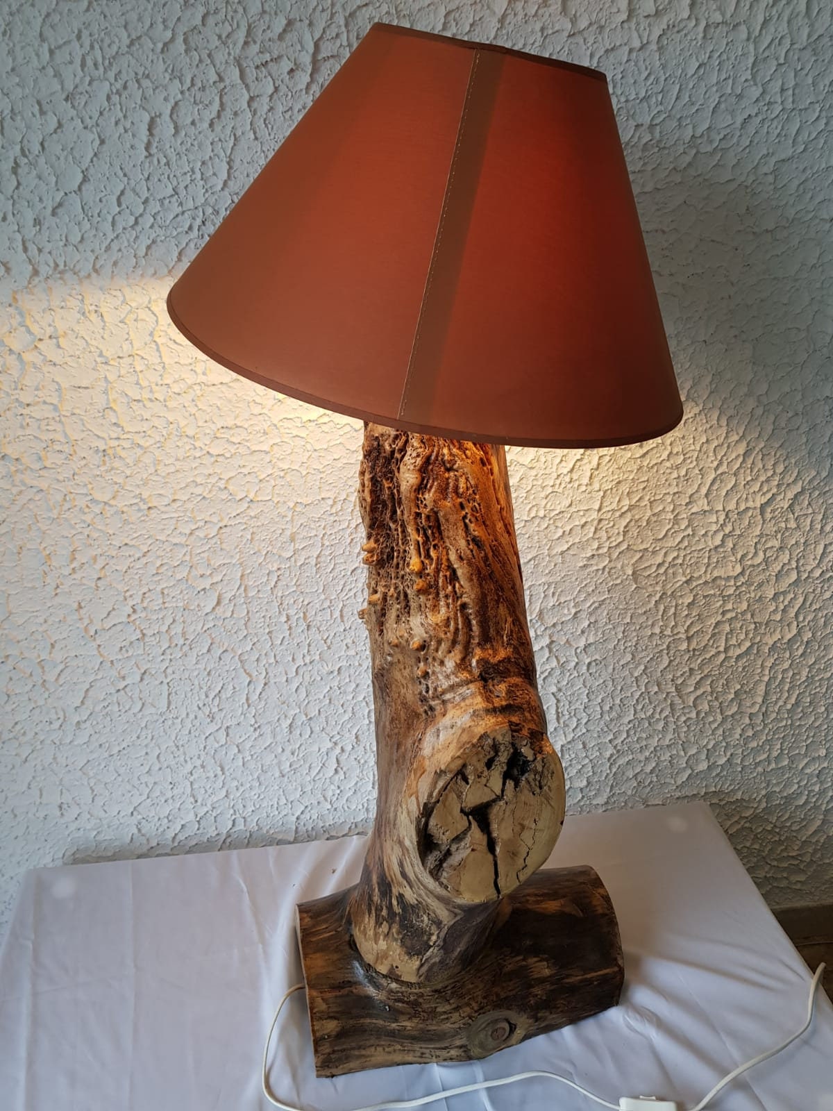 Lampadaire en Bois