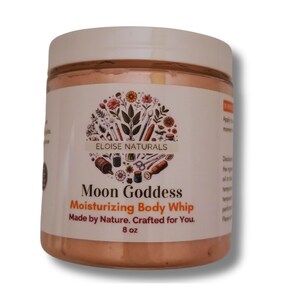 Moon Goddess Body Whip Butter for Dry Skin, Whipped Body Cream, Body Moisturizer, Eczema, Itchy Skin, Rough Skin Relief