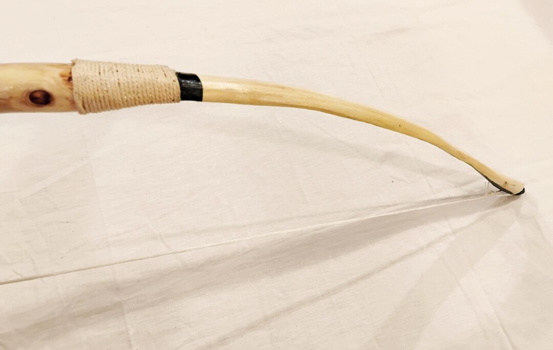 Arc Bois Fait Main Chasse Tir Arc Long Traditionnel En Bois Pour Chasse