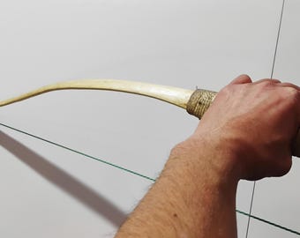 Arco in legno, arco slavo, arco fatto a mano, arco, arco originale, arco di sopravvivenza, arco tradizionale.