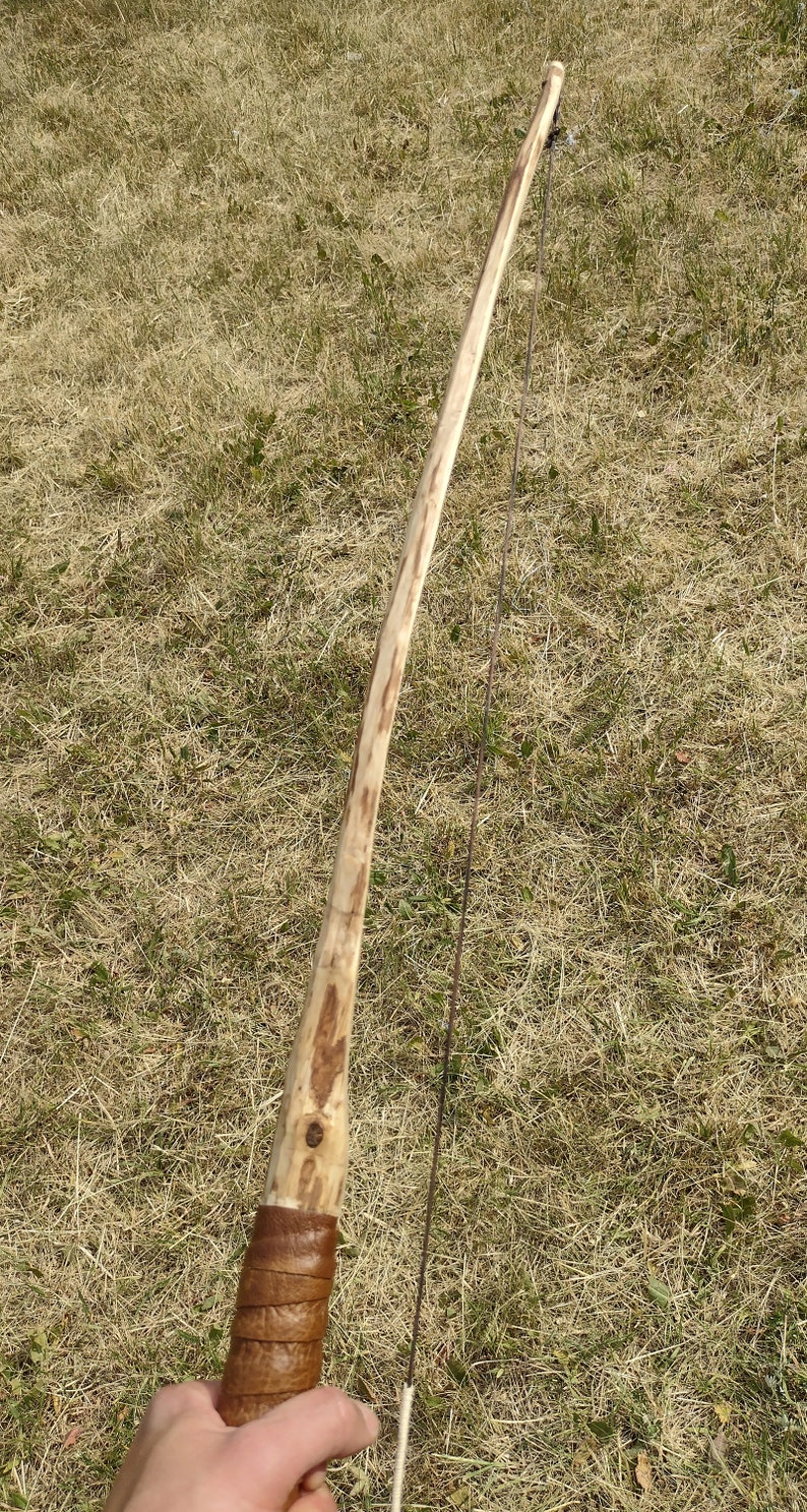 Arc en bois, arc slave, arc fait main, arc ancien, arc original, arc de survie, arc traditionnel