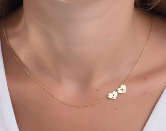 Initial Black Heart - Etsy