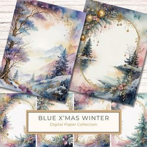 10 weicher Aquarellrahmen mit Tannenzapfen und Laub für saisonale Designs Perfekt für Weihnachtskarten, Scrapbooking und Basteln, kommerzielle Nutzung