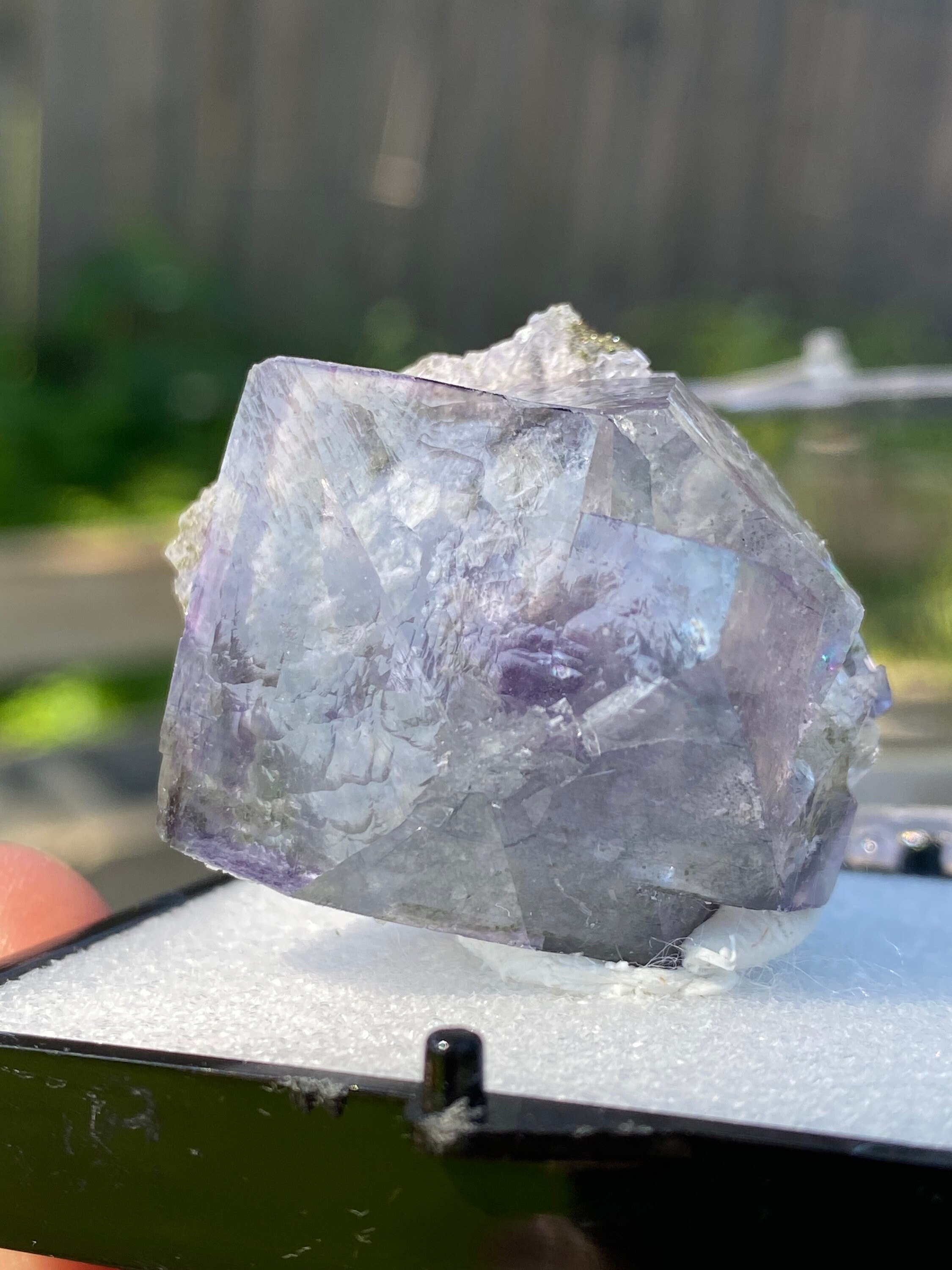 ヤオガンシアン蛍石入りクォーツ ヤオガンシアン蛍石入りクォーツ