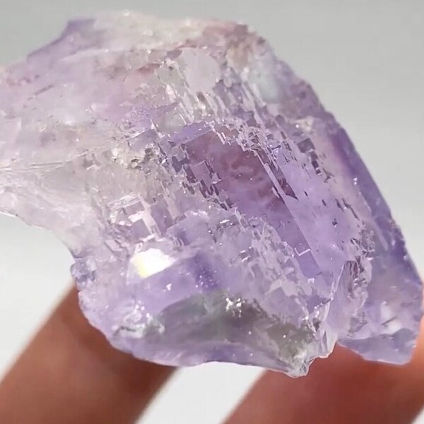 Purple Fluorite w/ Enhydros - Huanzala Mine Peru