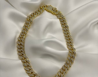 19 Mm Miami Cuban Link Chain Necklace 