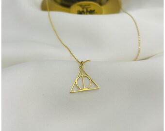 Deathly Hallows Necklace - Etsy