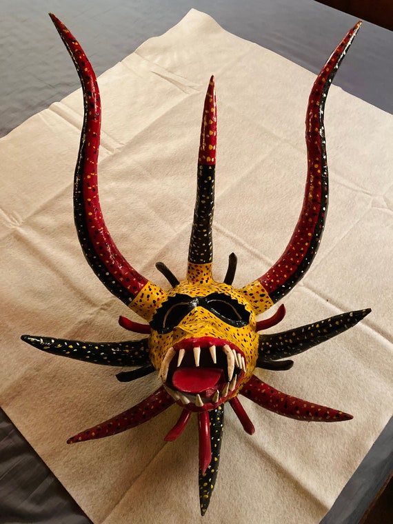 Mask Carnival Vejigante Mask hand Made by Vega One Etsy