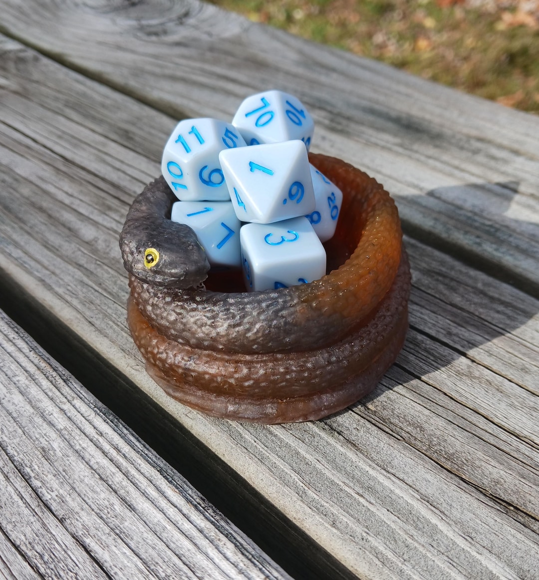 Snake Dice Guardian Decor- Danger Noodle - Etsy
