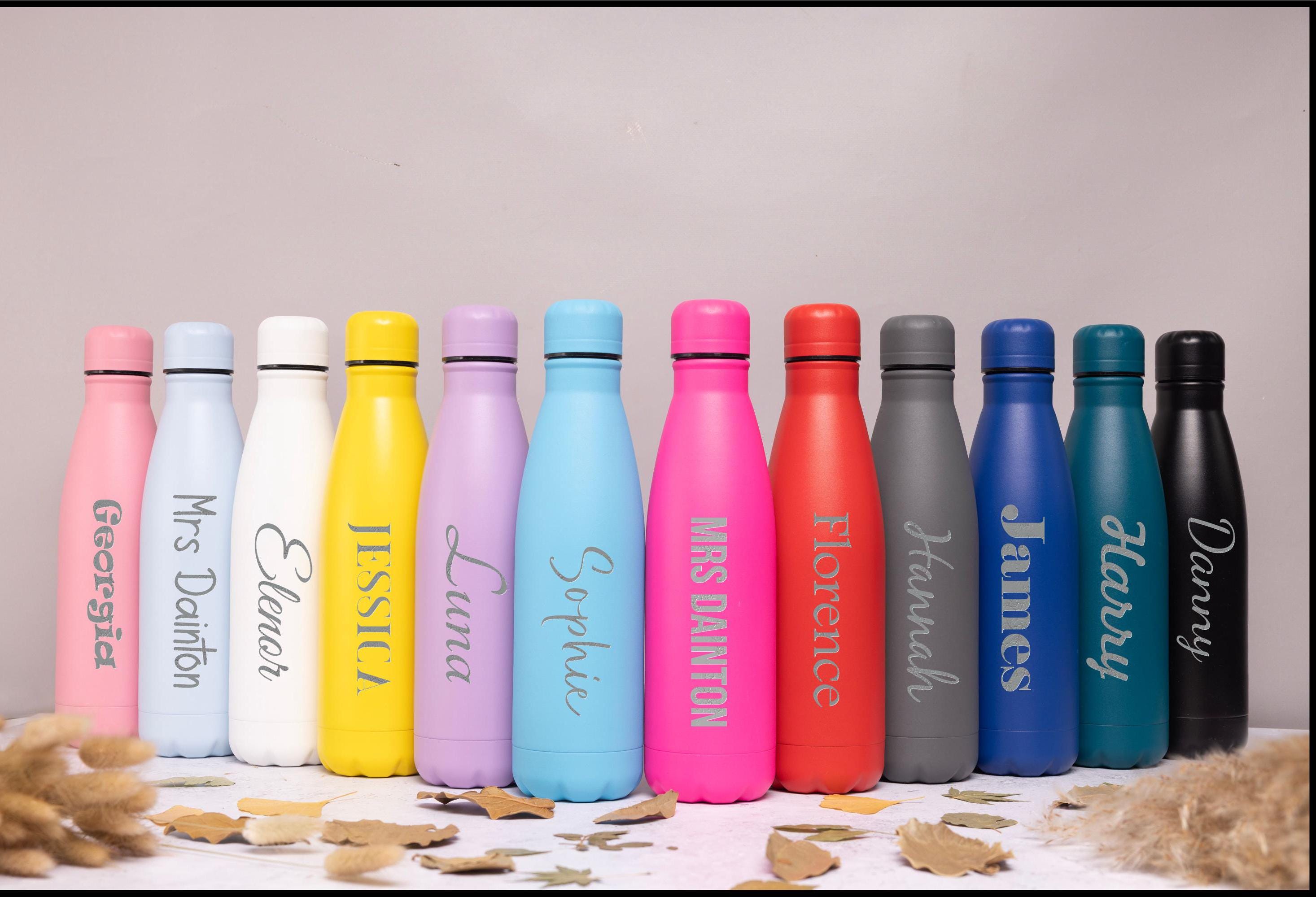 Personalised Water Bottle Gym Personalised Water Bottles, Name Water Bottle, Insulated Water Bottle, Sports Water 24hrs cold-12hrs hot.