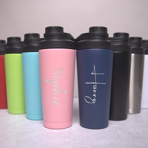 Personalised Protein Shaker Bottle, New Design Gym Personalised Shaker,Name Protein,Insulate Bottle,Sports Water Bottle,Valentine's Day Gift