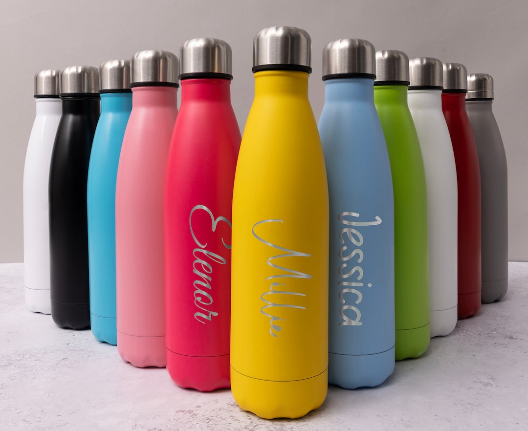Personalised Water Bottle Sports Bottle, Gym Personalized Water Bottles